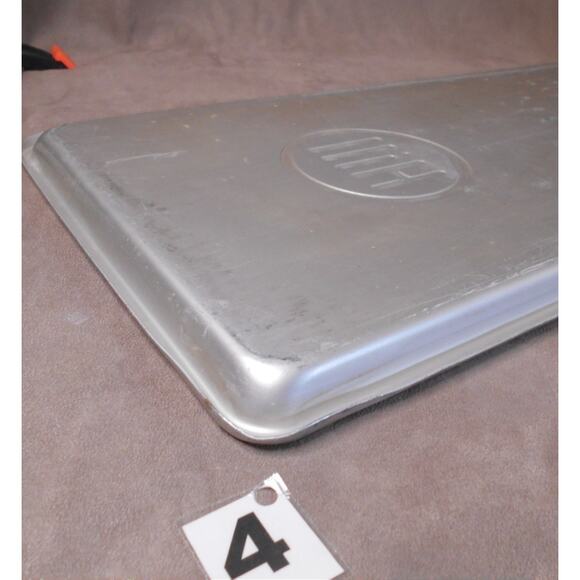 Antique HILL Aluminum Deli Case Display Tray # 4 30" X 10.5" Butcher Bakery - Picture 7 of 10